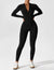 Yeoreo Long Sleeve/ Short Sleeve Zipper Jumpsuit