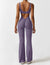 Yeoreo V-Back Flared Jumpsuit