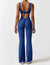 Yeoreo V-Back Flared Jumpsuit