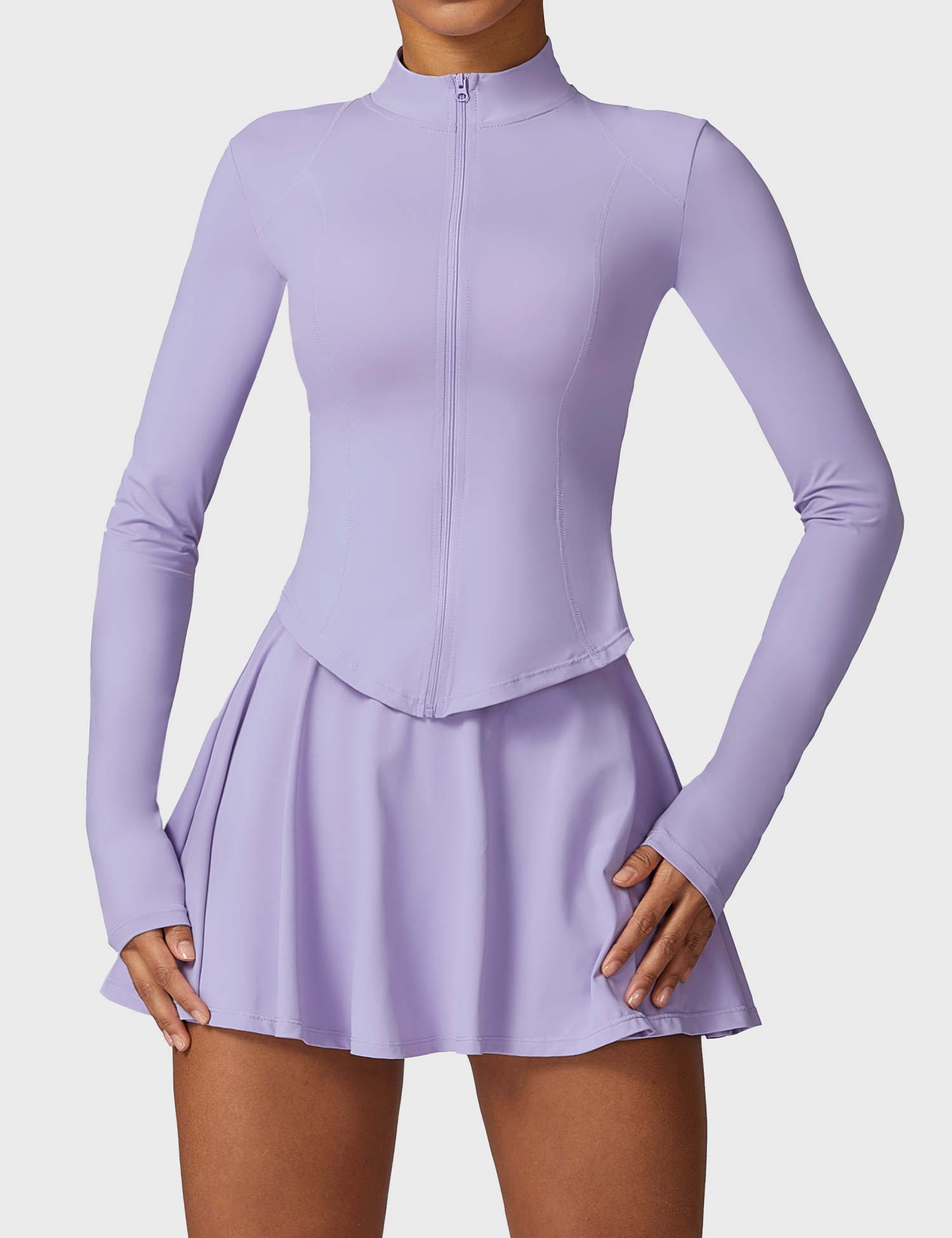 Yeoreo Long Sleeve Tennis Skirt Sets