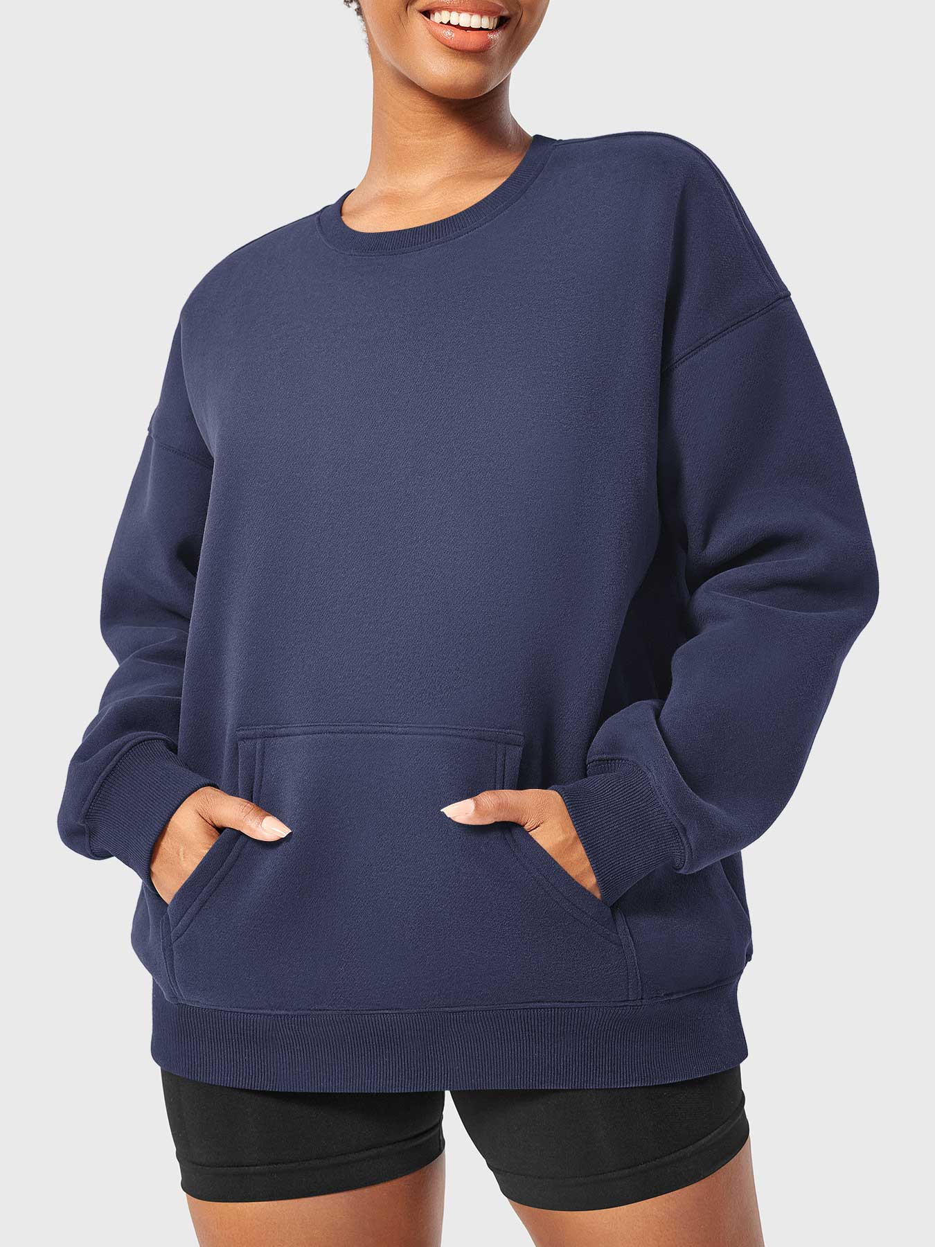 Yeoreo Jocely Oversized Fleece Sweatshirts