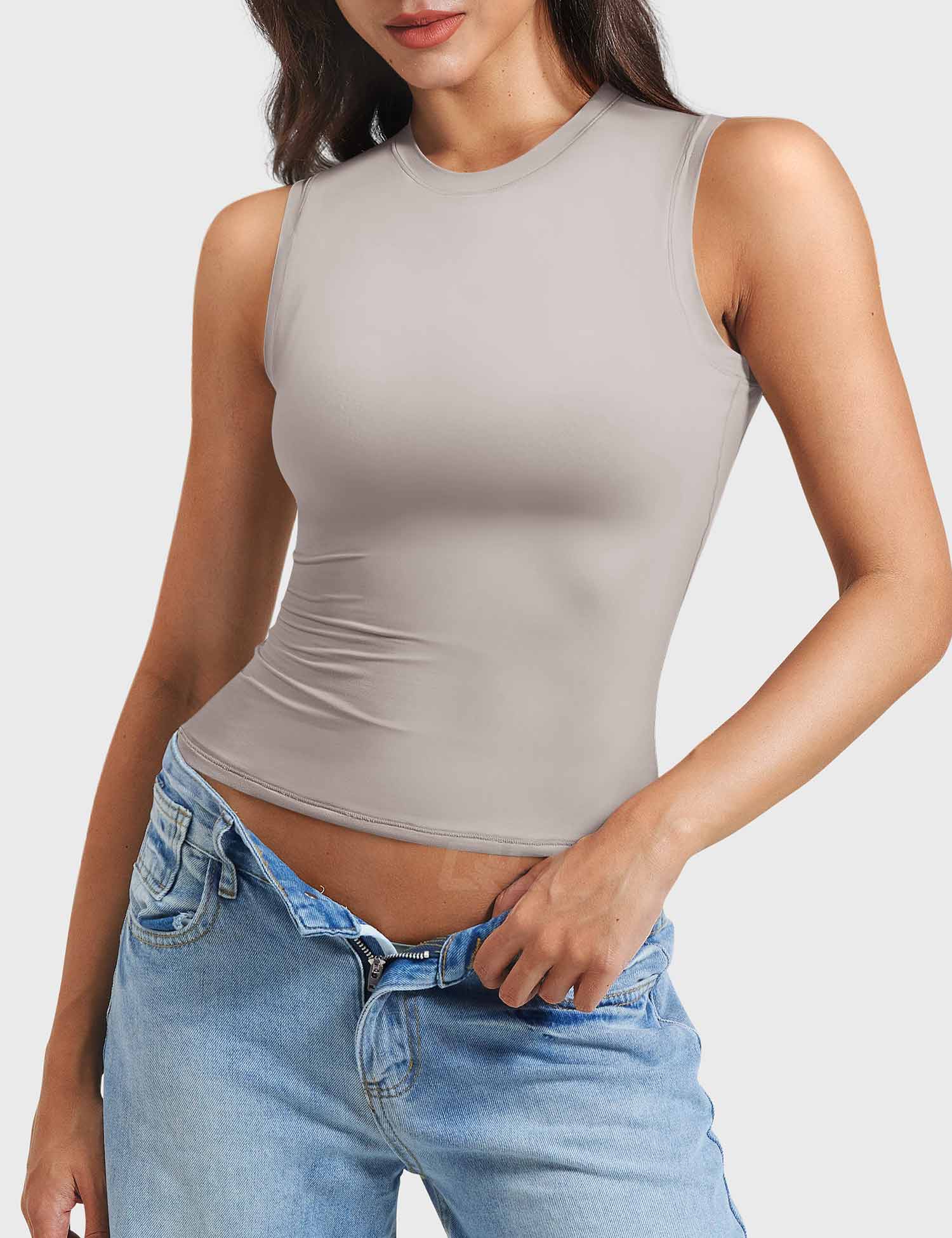 Yeoreo Sweeney Mock Neck Tank