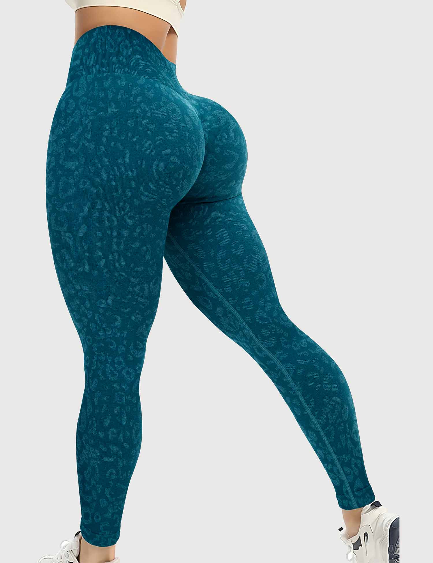 Yeoreo Leopard Seamless Leggings